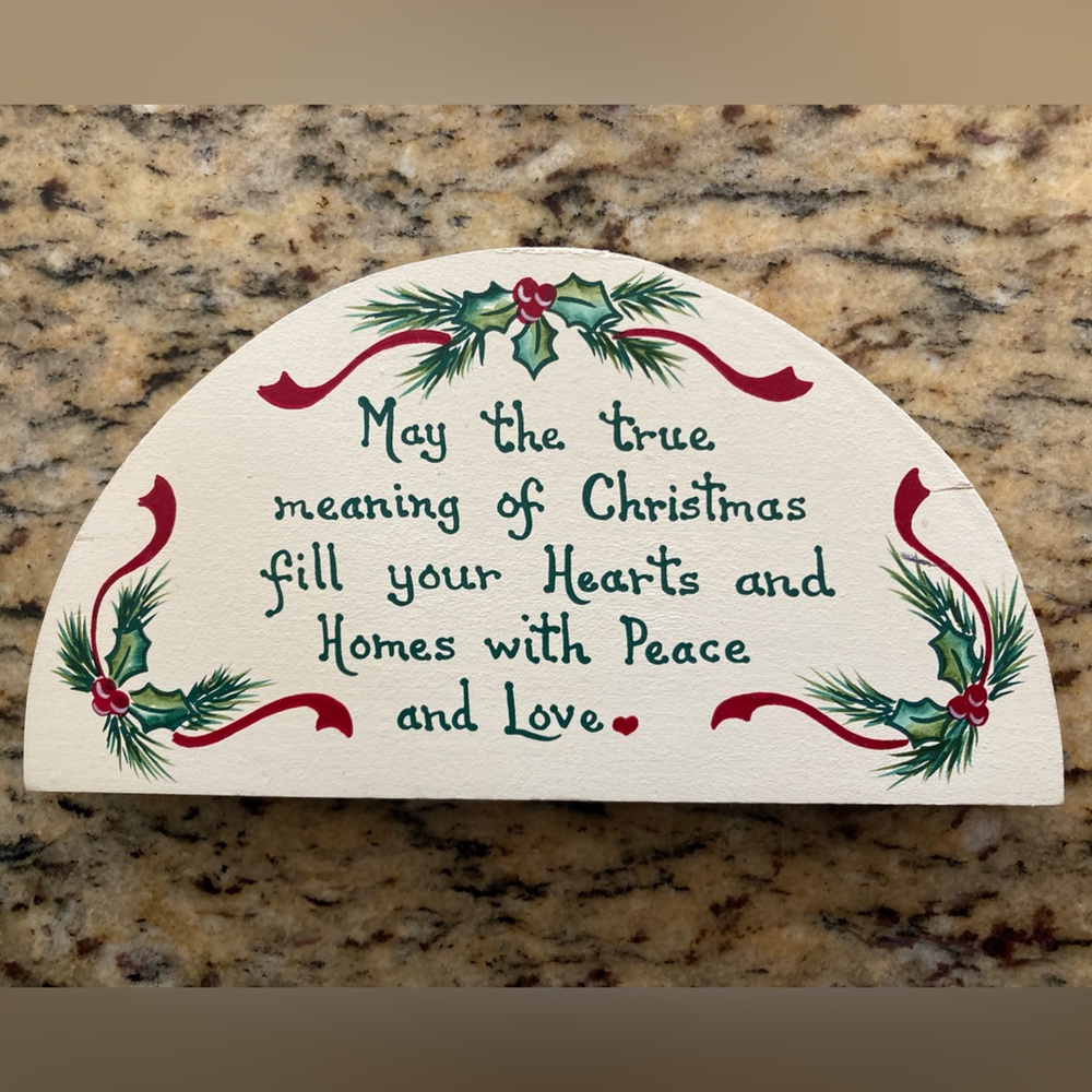 Christmas sign